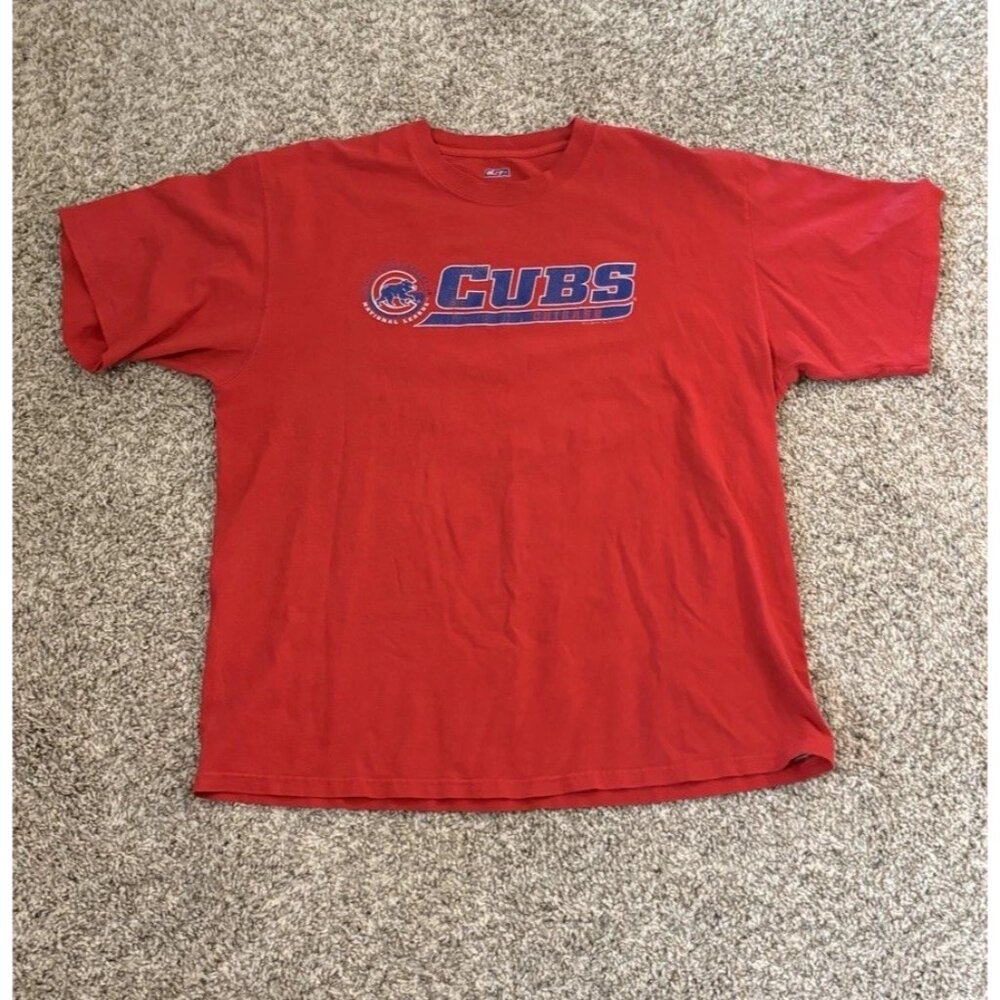2007 Red CSA Chicago Cubs Baseball T Shirt XL